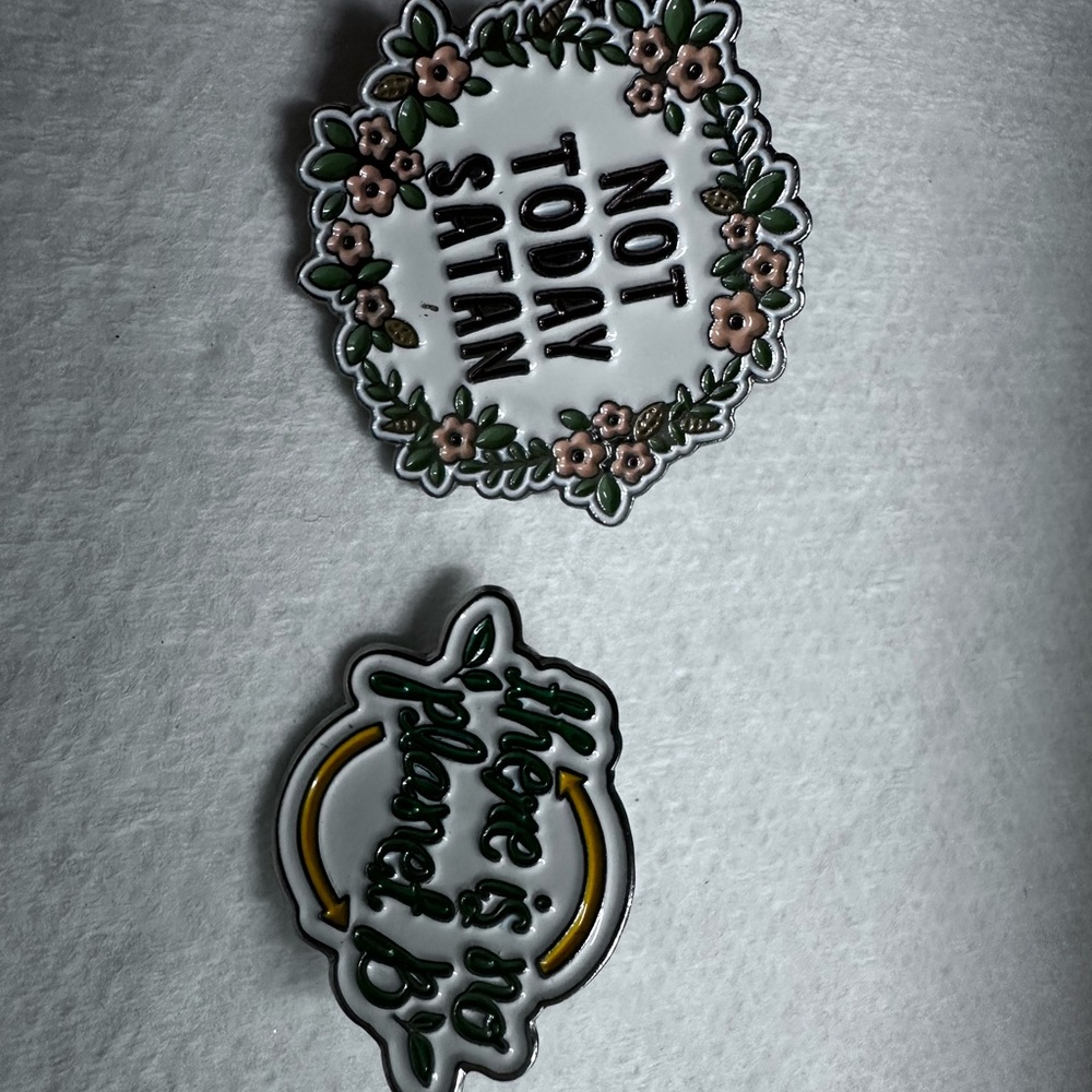 Messages Enamel Pins Set
